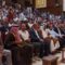 ين الرسمية والعاطفة.. رئيس اللجنة العليا لانتخابات مجلس الشعب يذرف الدموع أثناء انطلاق الجلسة الافتتاحية في إدلب