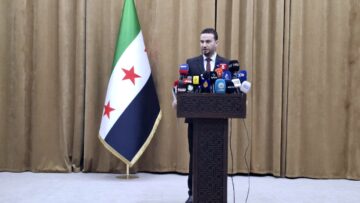 مؤتمر صحفي للمتحدث باسم وزارة الداخلية نور الدين البابا بخصوص قضية الخطف في الساحل السوري